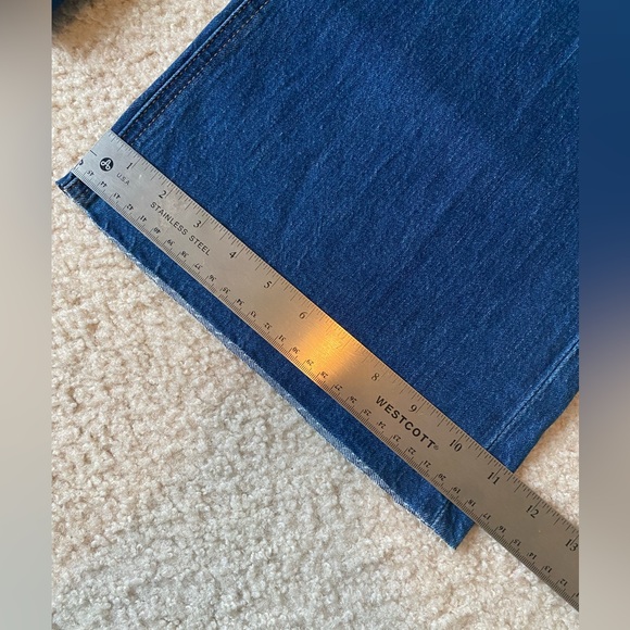 J. Crew five pocket wide-leg trouser jeans size 25 - Picture 7 of 8